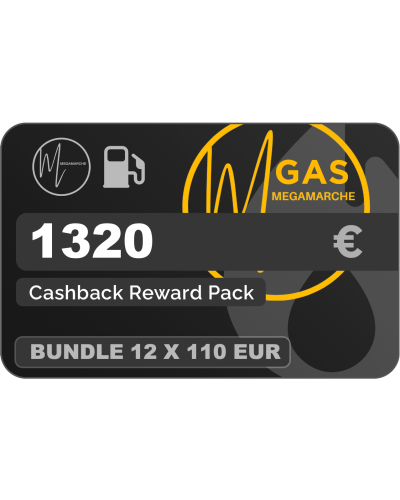 MegaMarche Gas - 1320€