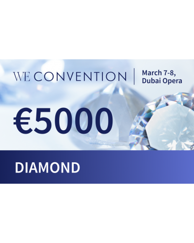 DIAMOND ticket to WE CONVENTION