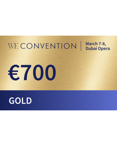 GOLD ticket to WE CONVENTION