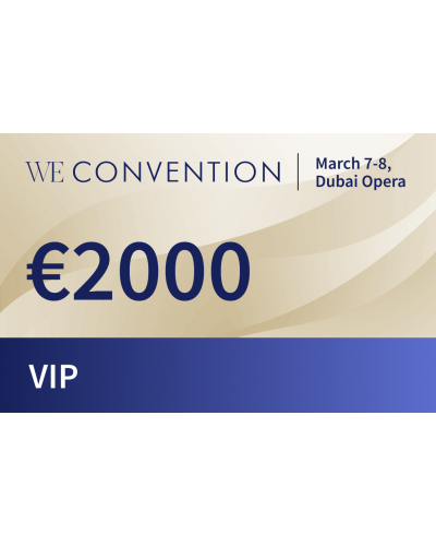 VIP ticket to WE CONVENTION