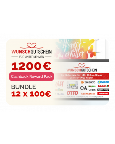 Wunschgutschein - 1200€
